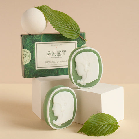 Aset Soap - Eucalyptus - Malachite - Box of 12