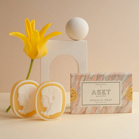 Aset Soap- Basil & Neroli Blossom - Norwegian Rose - Box of 12