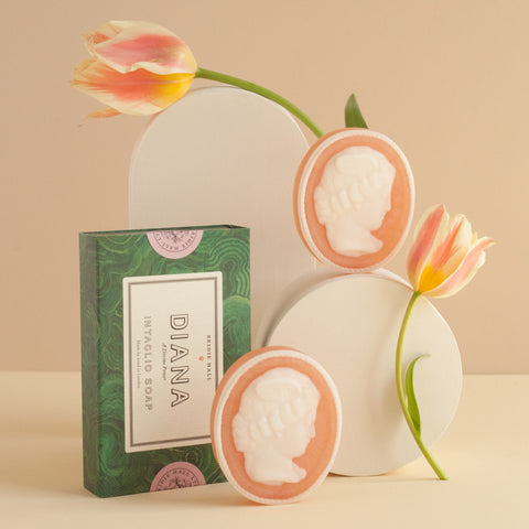 Diana Soap - Cardamom & Mimosa - Malachite - Box of 12