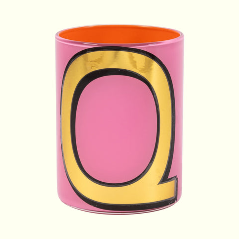 Alphabet Brush Pot - Q
