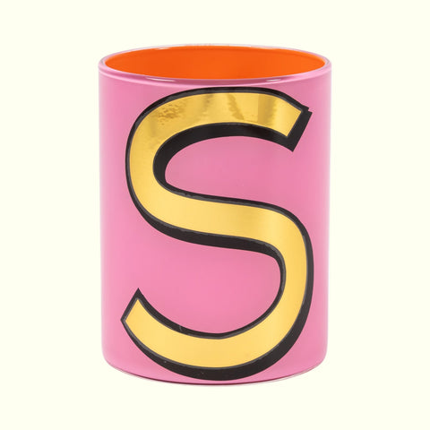 Alphabet Brush Pot - S