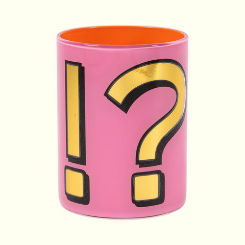 Alphabet Brush Pot - !?