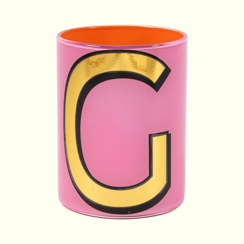 Alphabet Brush Pot - G