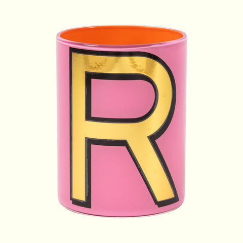 Alphabet Brush Pot - R
