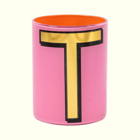 Alphabet Brush Pot - T