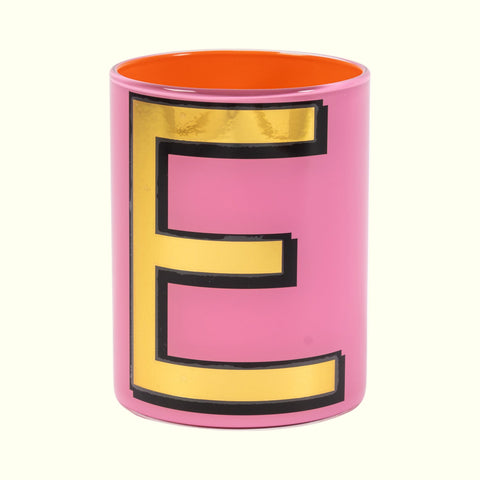 Alphabet Brush Pot - E