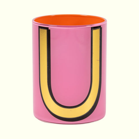 Alphabet Brush Pot - U