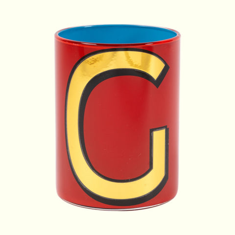 Alphabet Brush Pot - G