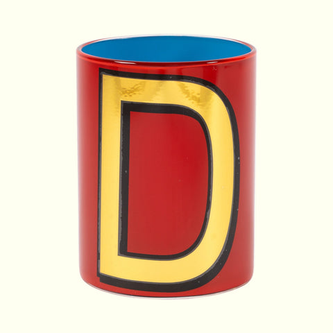 Alphabet Brush Pot - D