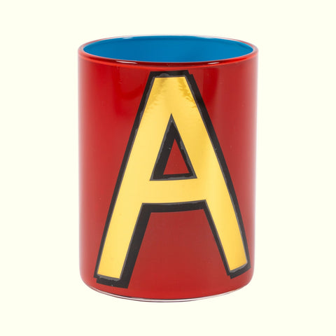 Alphabet Brush Pot - A