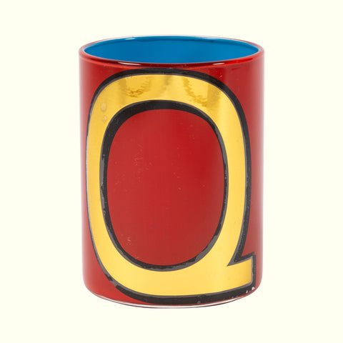 Alphabet Brush Pot - Q