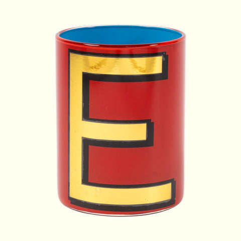 Alphabet Brush Pot - E