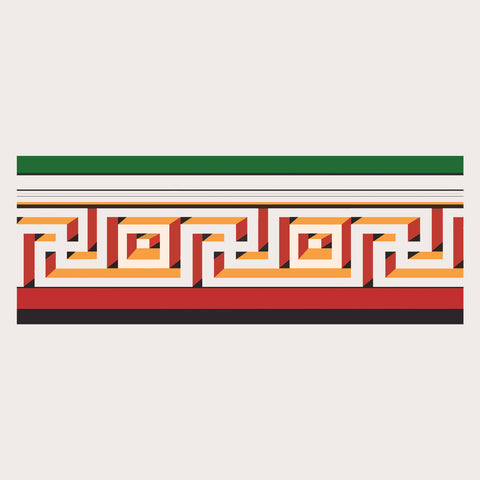 Greek Key Frieze Print