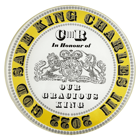 7” 'King Charles III' Commemorative Decoupage Plate