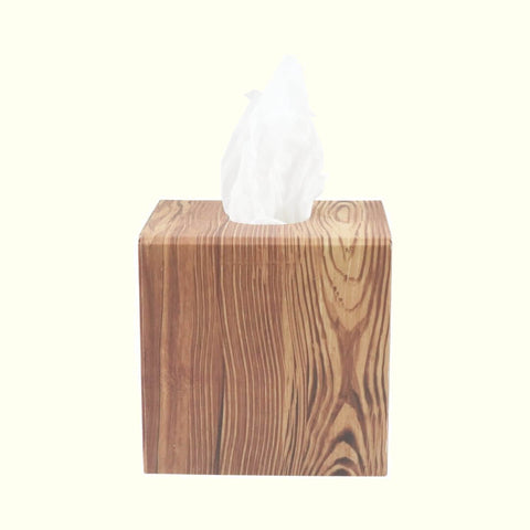Tissue Box - Pitch Pine