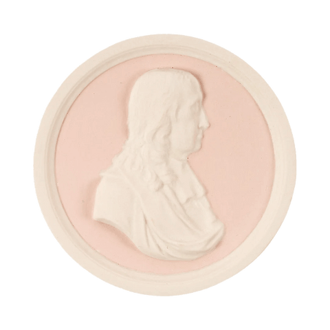 Benjamin Franklin Portrait Plaque
