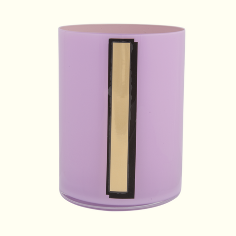 Alphabet Brush Pot - I Lilac