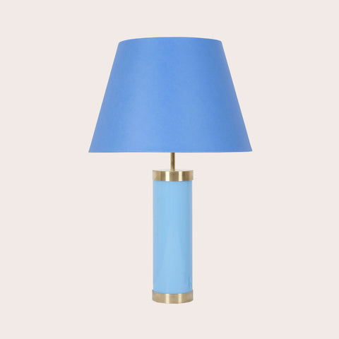 End of Day Confetti Lamp - Solid Blue